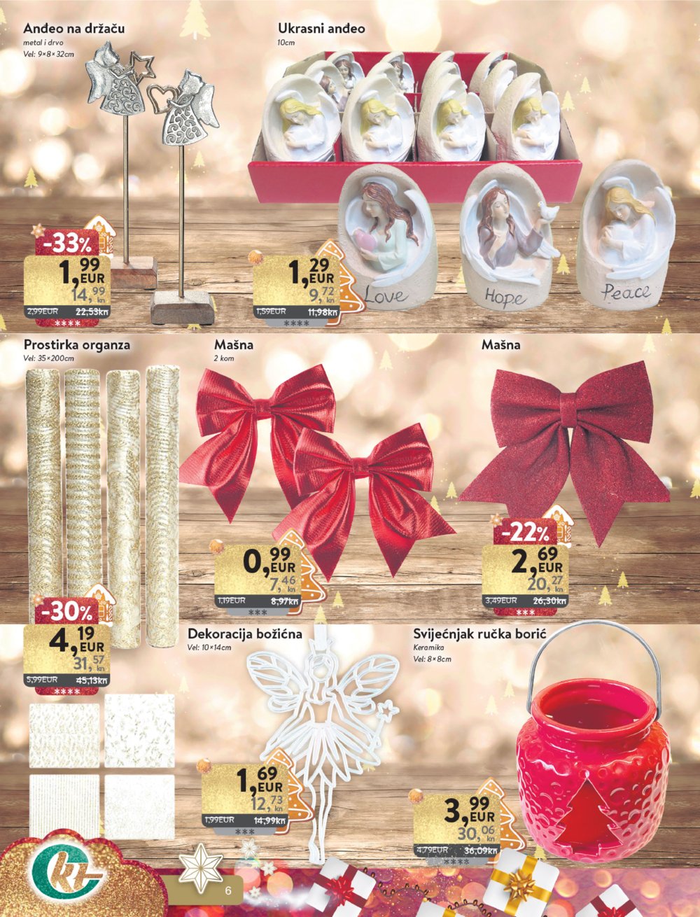 KTC katalog Božićna dekoracija 30.11.-30.12.2023.