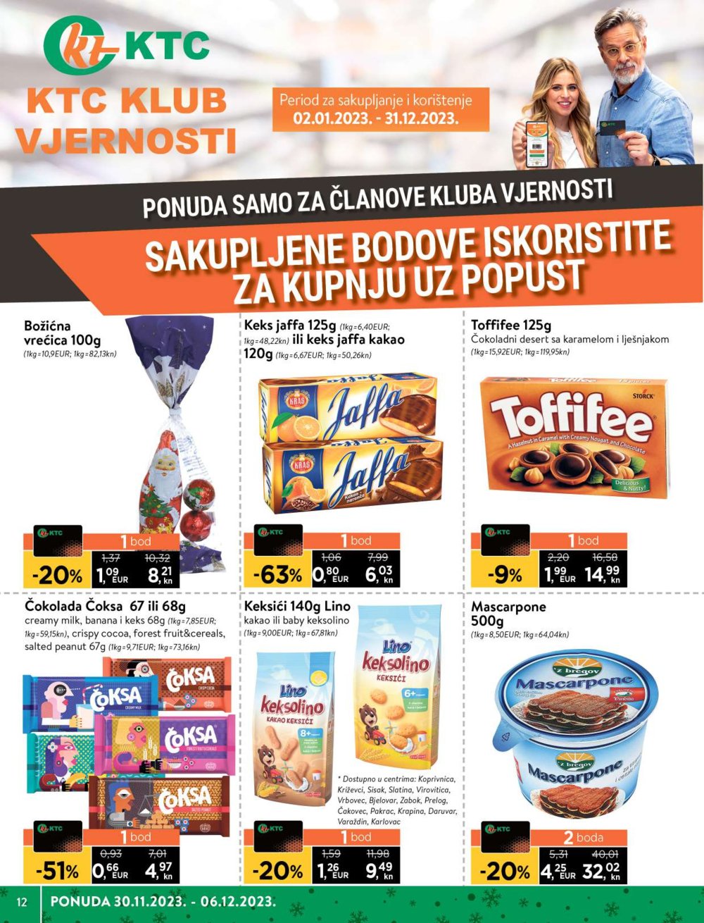 KTC katalog Široka potrošnja 30.11.-06.12.2023.