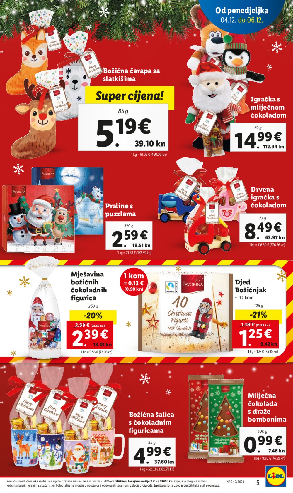 Lidl katalog Sv. Nikola 04.12. - 06.12.2023.