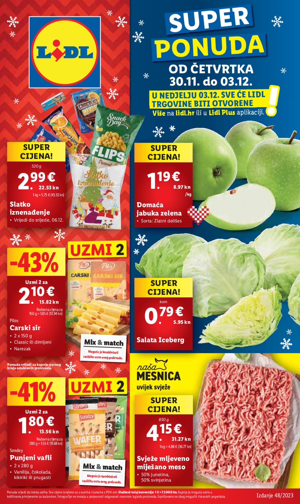 Lidl katalog Ponuda od četvrtka 30.11. - 03.12.2023. 