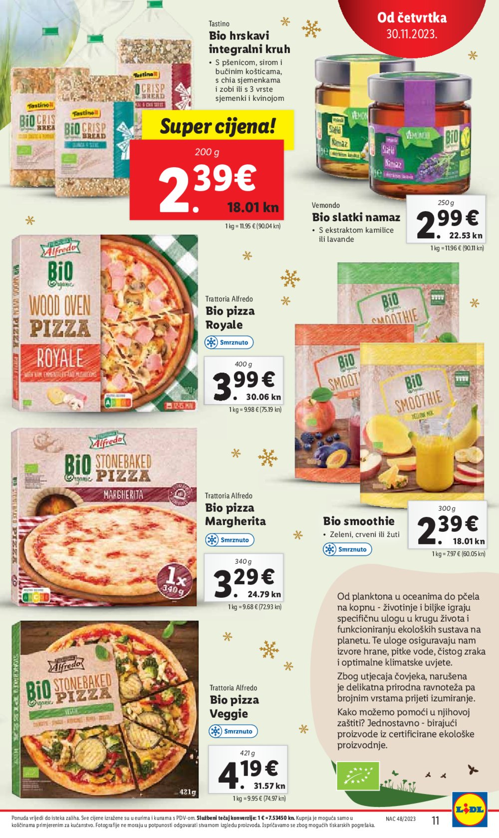 Lidl katalog Ponuda od četvrtka 30.11. - 03.12.2023. 