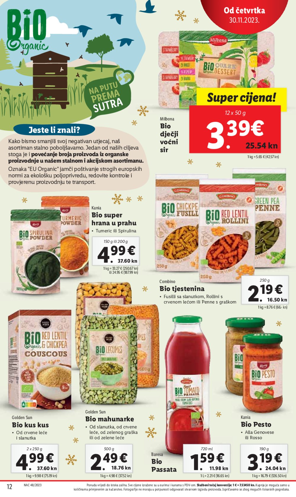 Lidl katalog Ponuda od četvrtka 30.11. - 03.12.2023. 