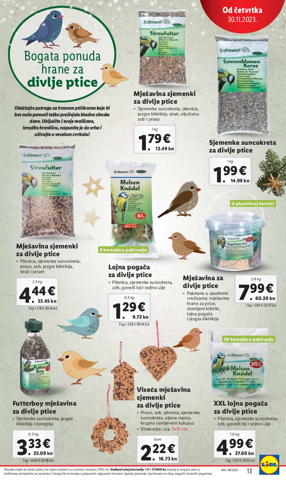 Lidl katalog Ponuda od četvrtka 30.11. - 03.12.2023. 