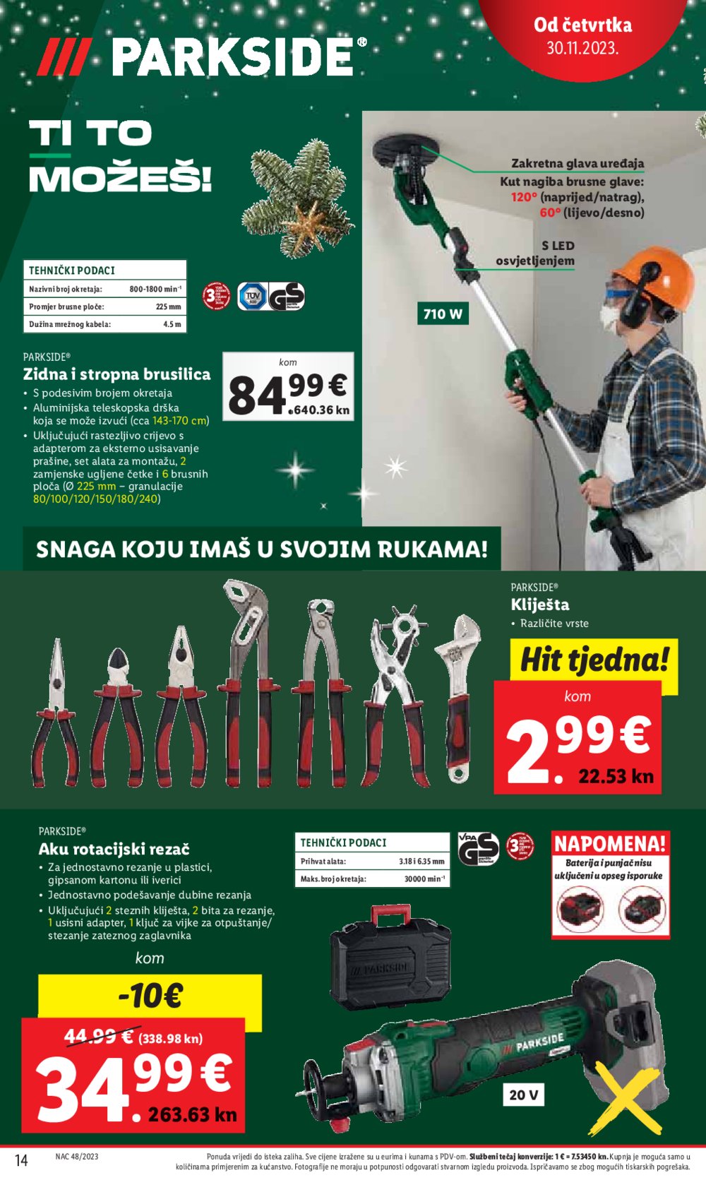 Lidl katalog Ponuda od četvrtka 30.11. - 03.12.2023. 