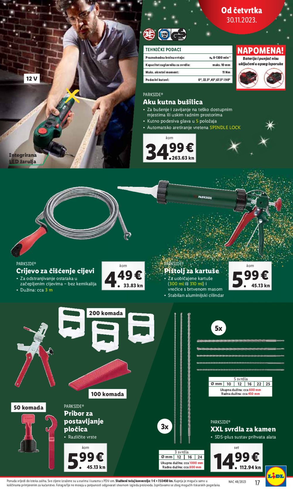 Lidl katalog Ponuda od četvrtka 30.11. - 03.12.2023. 