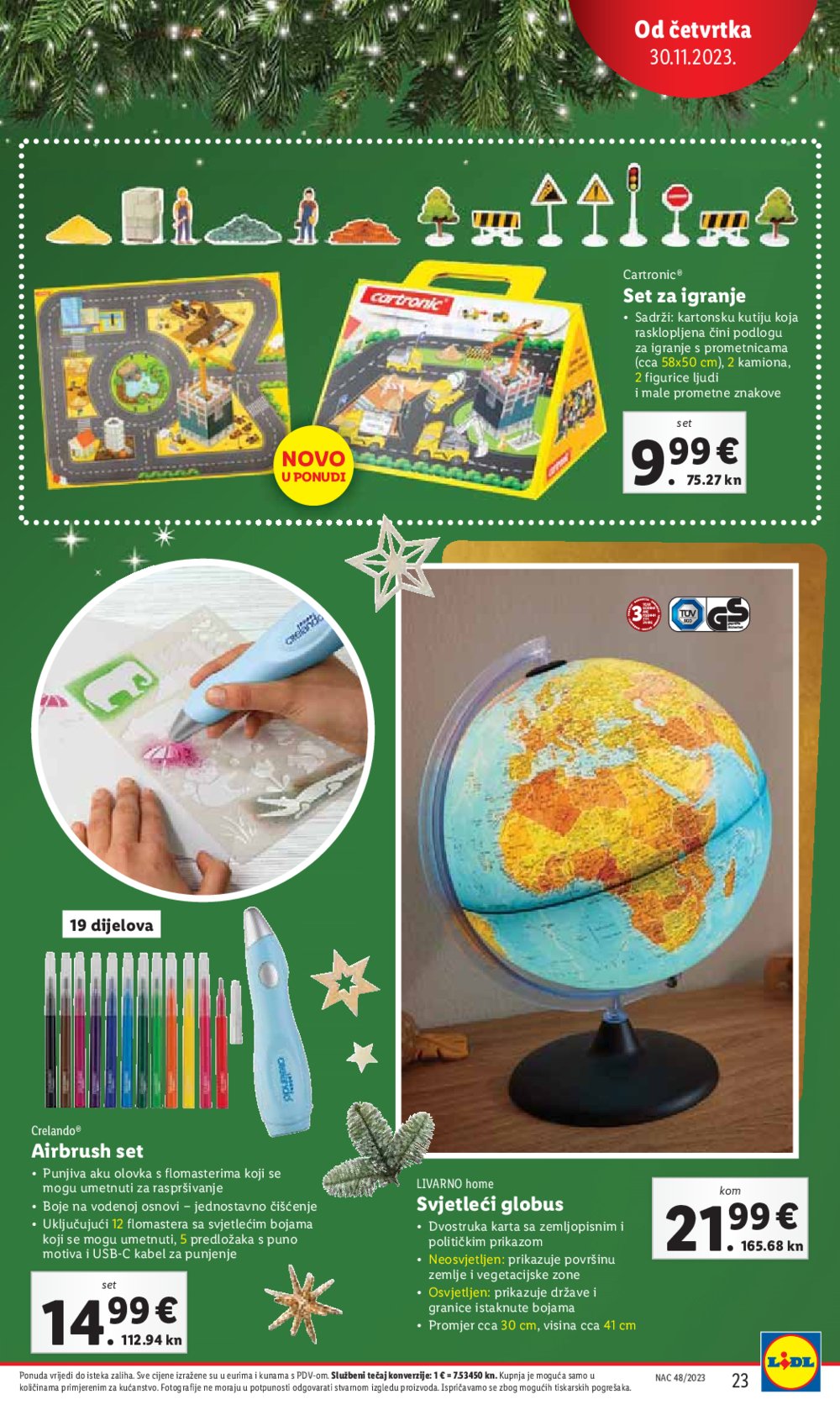 Lidl katalog Ponuda od četvrtka 30.11. - 03.12.2023. 