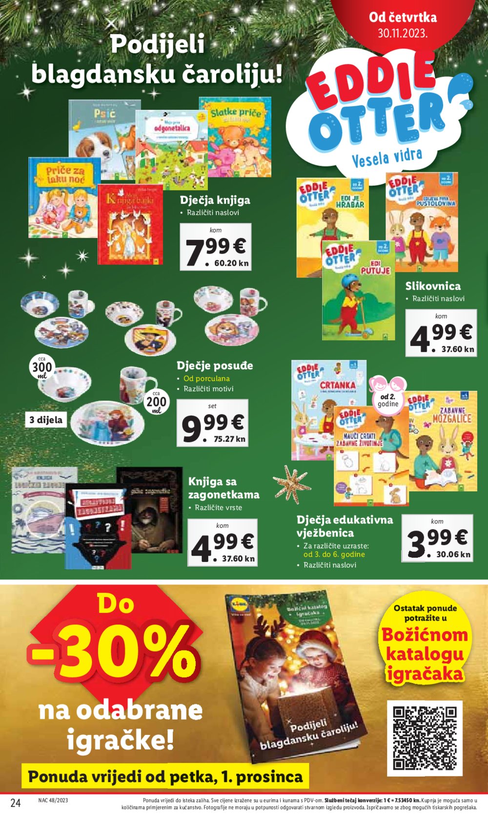Lidl katalog Ponuda od četvrtka 30.11. - 03.12.2023. 