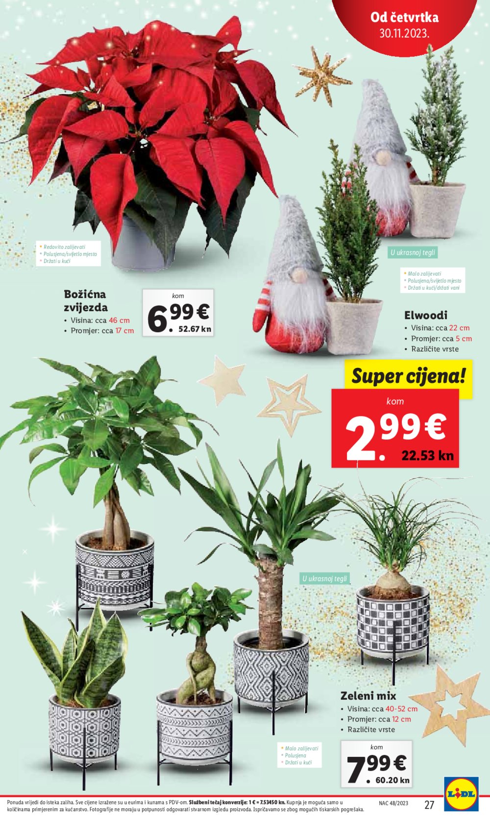 Lidl katalog Ponuda od četvrtka 30.11. - 03.12.2023. 