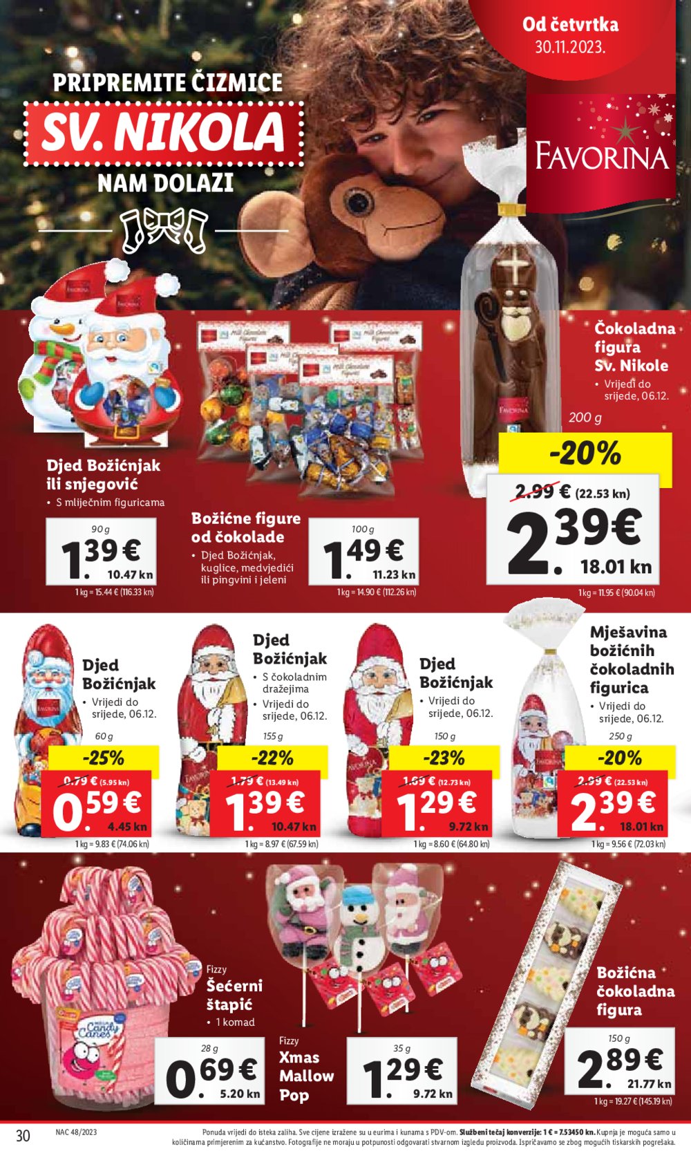 Lidl katalog Ponuda od četvrtka 30.11. - 03.12.2023. 