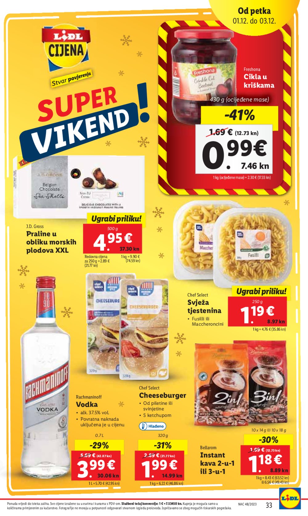Lidl katalog Ponuda od četvrtka 30.11. - 03.12.2023. 