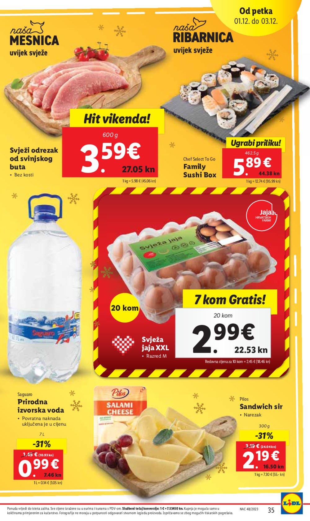 Lidl katalog Ponuda od četvrtka 30.11. - 03.12.2023. 
