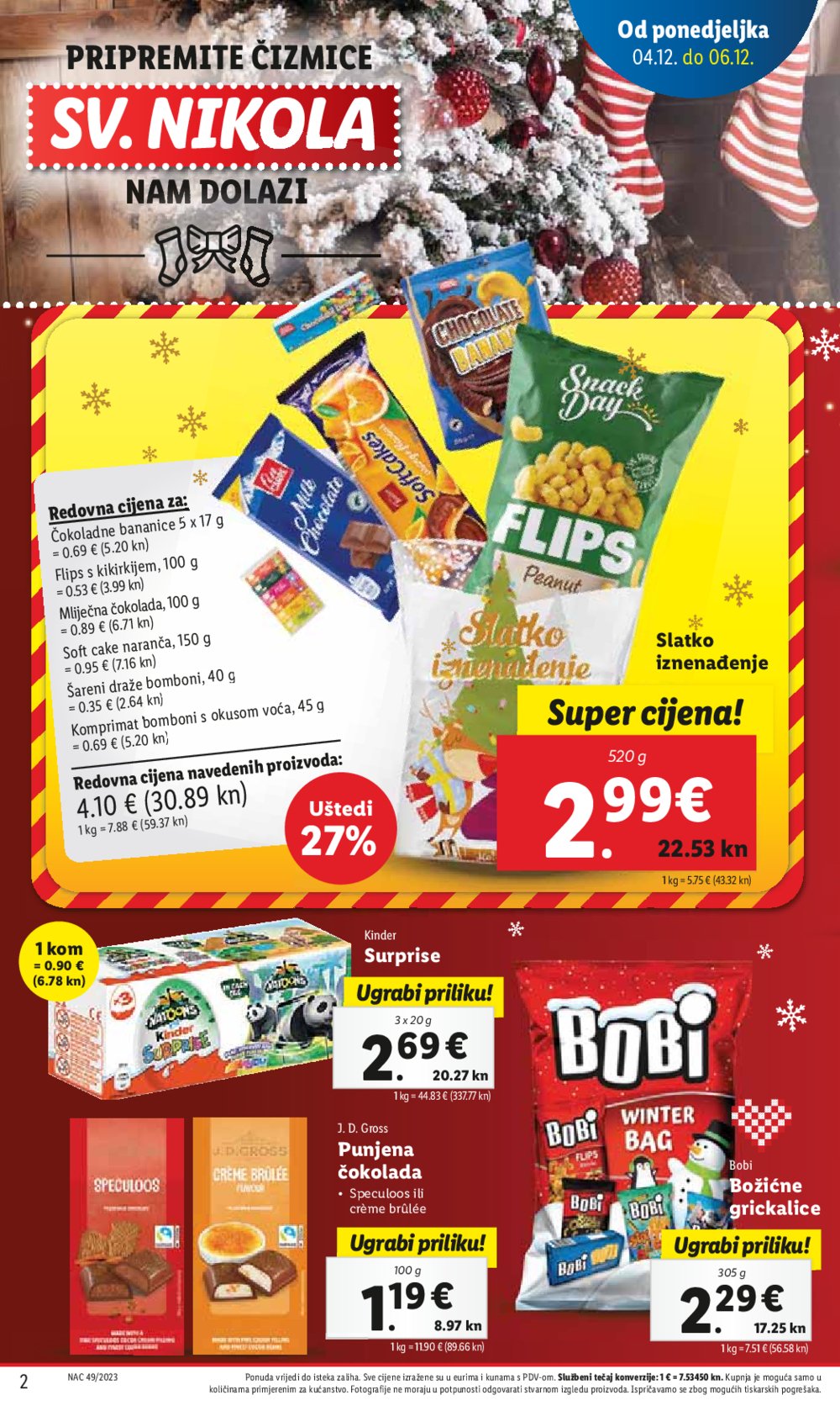 Lidl super ponuda od ponedjeljka 04.12.-10.12.2023.