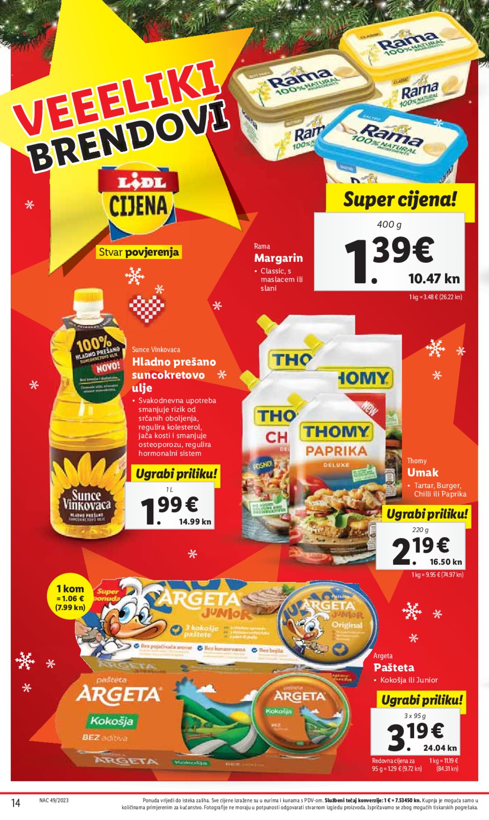 Lidl super ponuda od ponedjeljka 04.12.-10.12.2023.
