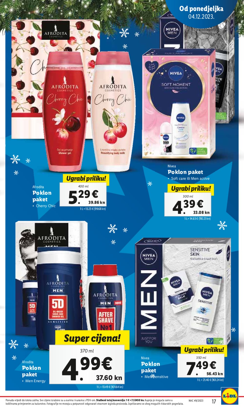 Lidl super ponuda od ponedjeljka 04.12.-10.12.2023.