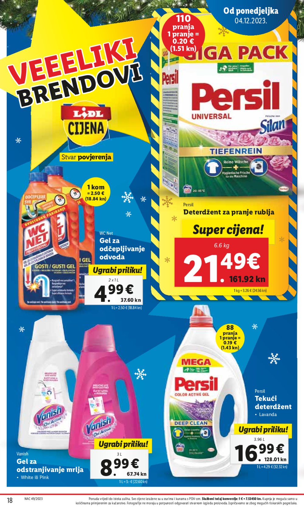 Lidl super ponuda od ponedjeljka 04.12.-10.12.2023.