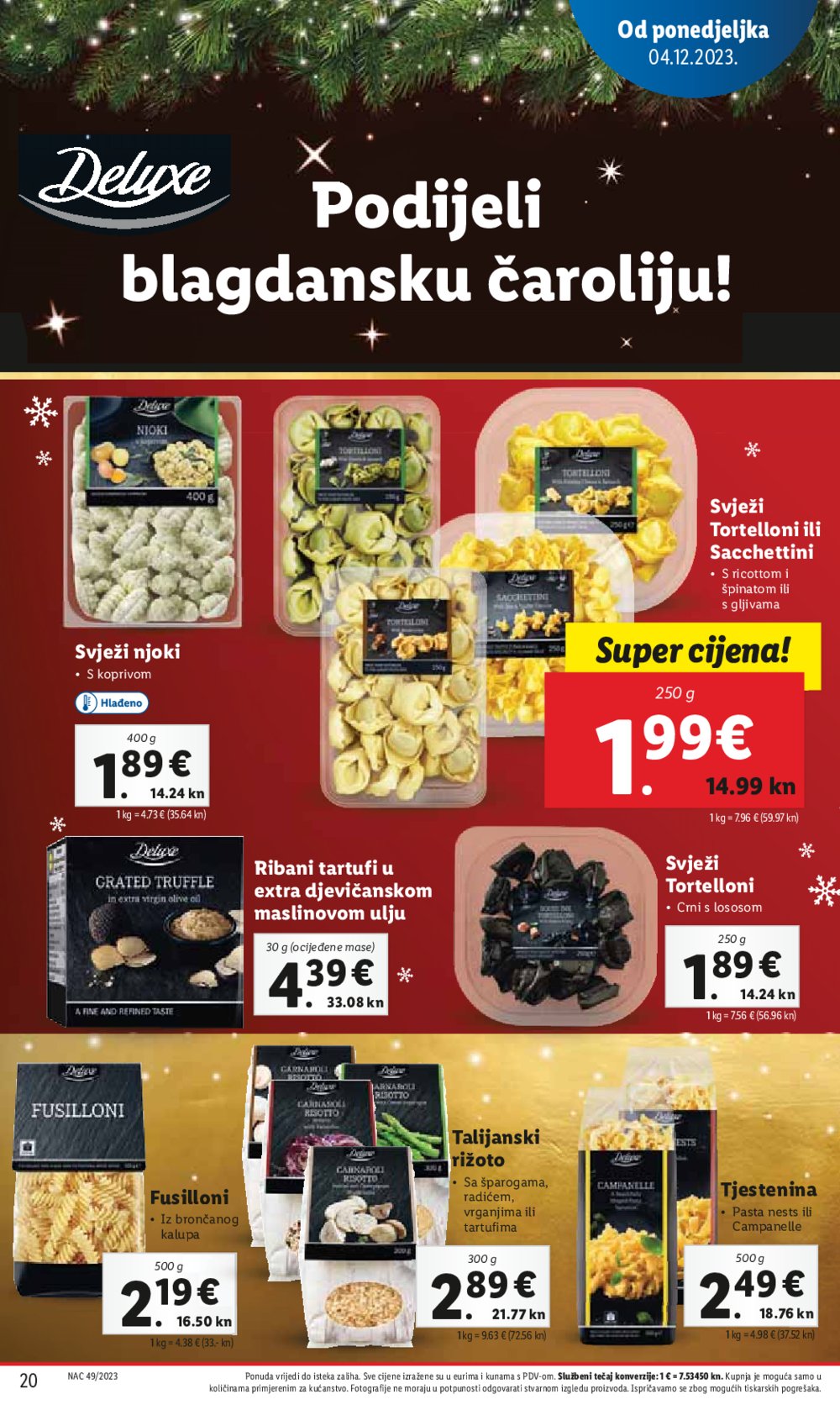 Lidl super ponuda od ponedjeljka 04.12.-10.12.2023.