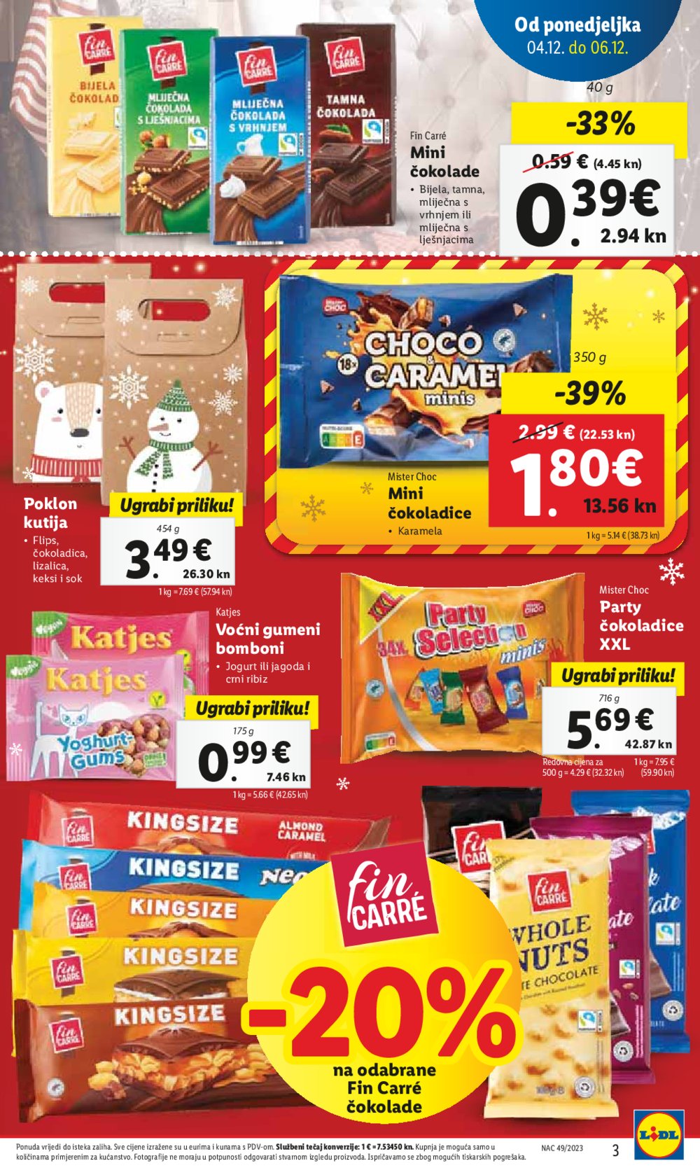Lidl super ponuda od ponedjeljka 04.12.-10.12.2023.