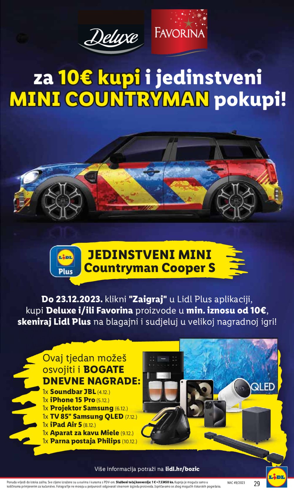 Lidl super ponuda od ponedjeljka 04.12.-10.12.2023.