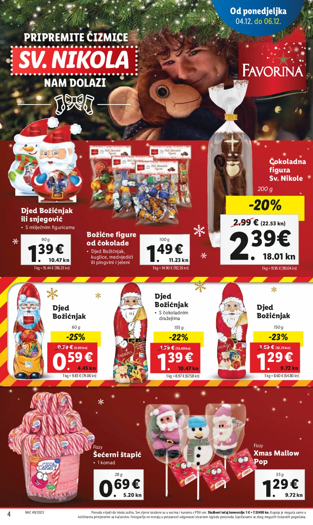 Lidl super ponuda od ponedjeljka 04.12.-10.12.2023.