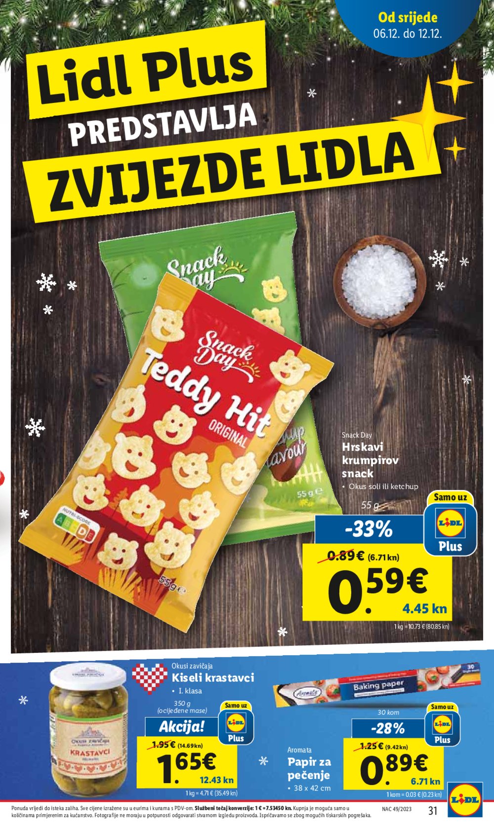 Lidl super ponuda od ponedjeljka 04.12.-10.12.2023.