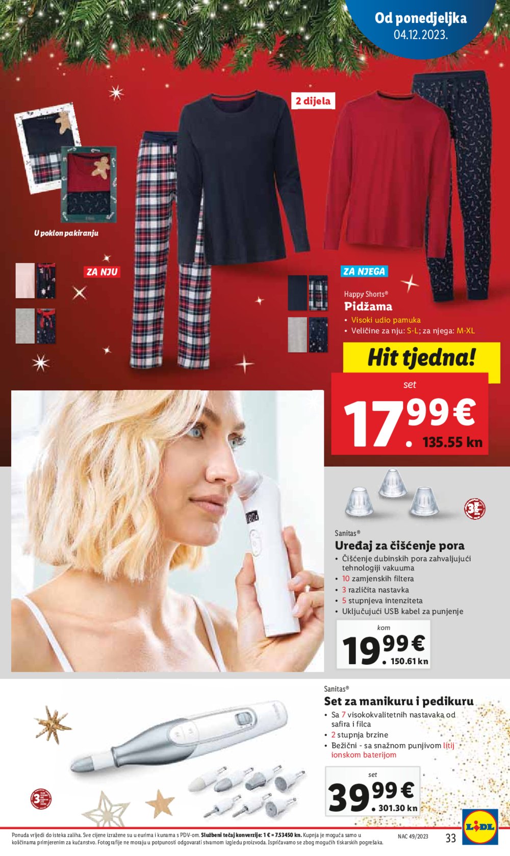 Lidl super ponuda od ponedjeljka 04.12.-10.12.2023.