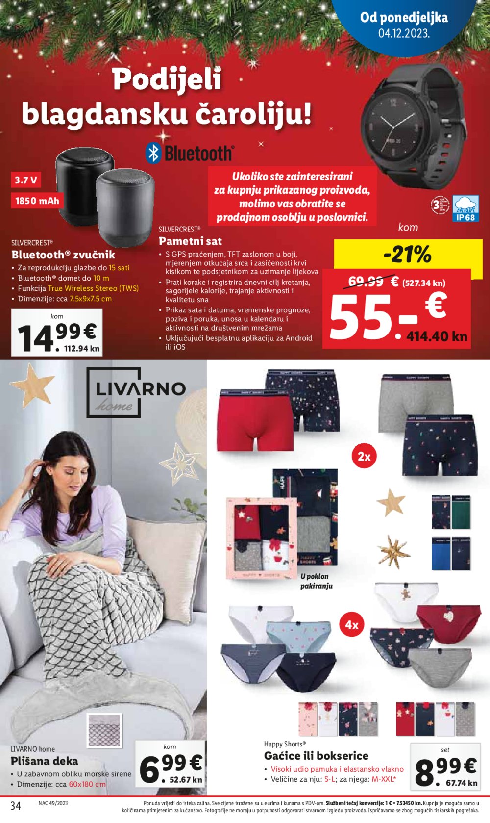 Lidl super ponuda od ponedjeljka 04.12.-10.12.2023.