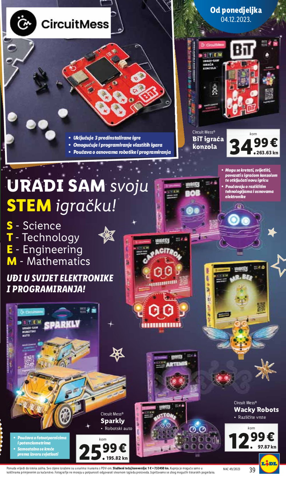 Lidl super ponuda od ponedjeljka 04.12.-10.12.2023.