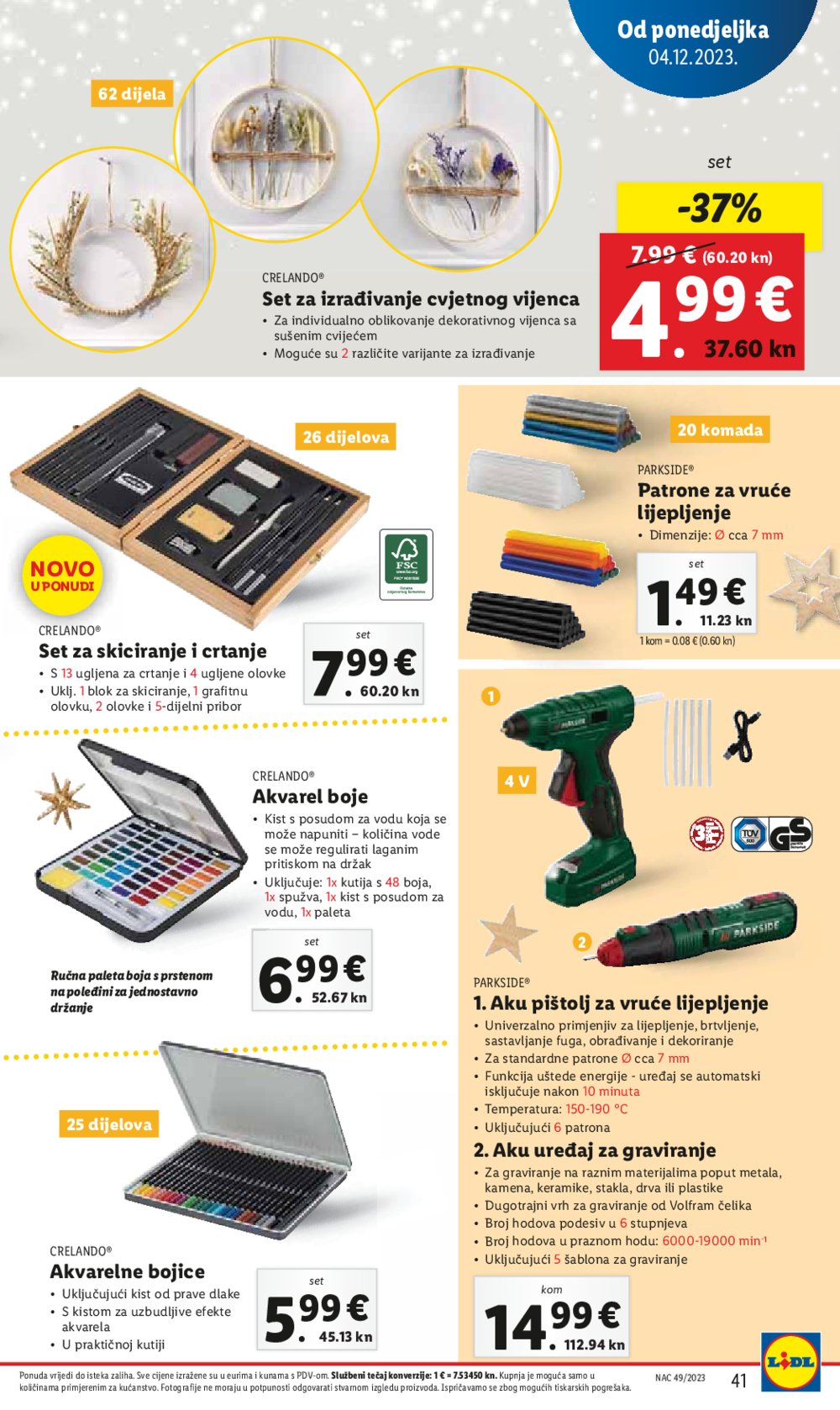 Lidl super ponuda od ponedjeljka 04.12.-10.12.2023.