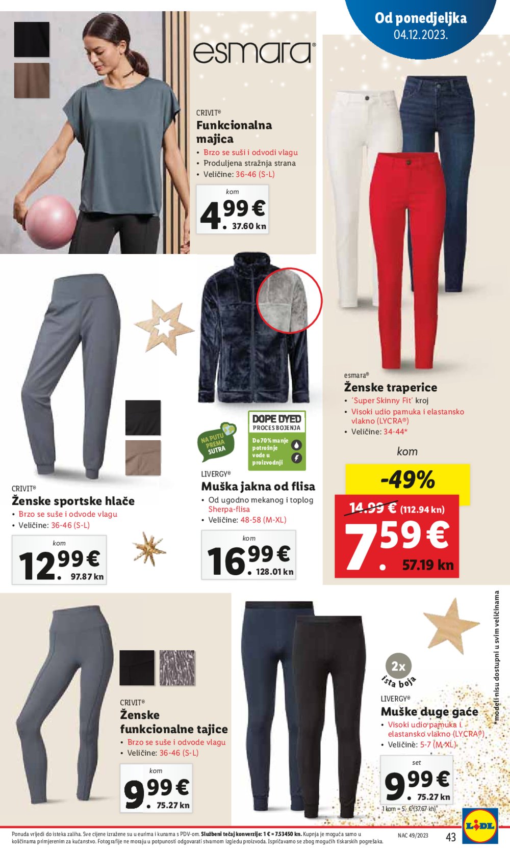 Lidl super ponuda od ponedjeljka 04.12.-10.12.2023.