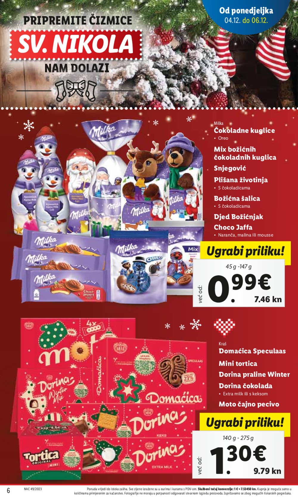 Lidl super ponuda od ponedjeljka 04.12.-10.12.2023.