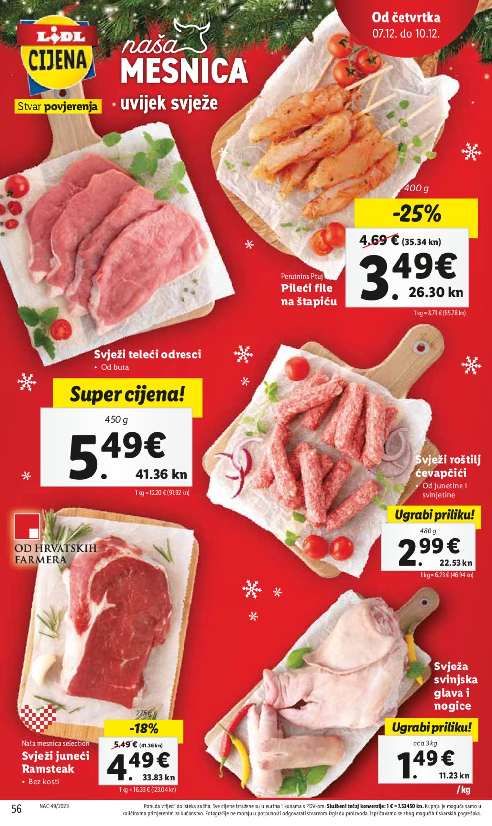 Lidl super ponuda od ponedjeljka 04.12.-10.12.2023.