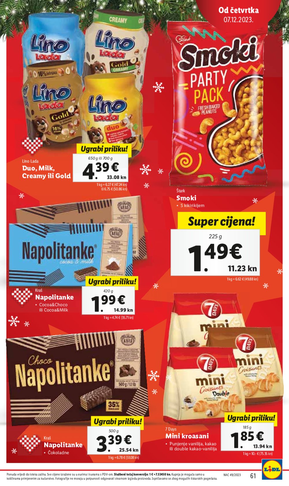 Lidl super ponuda od ponedjeljka 04.12.-10.12.2023.