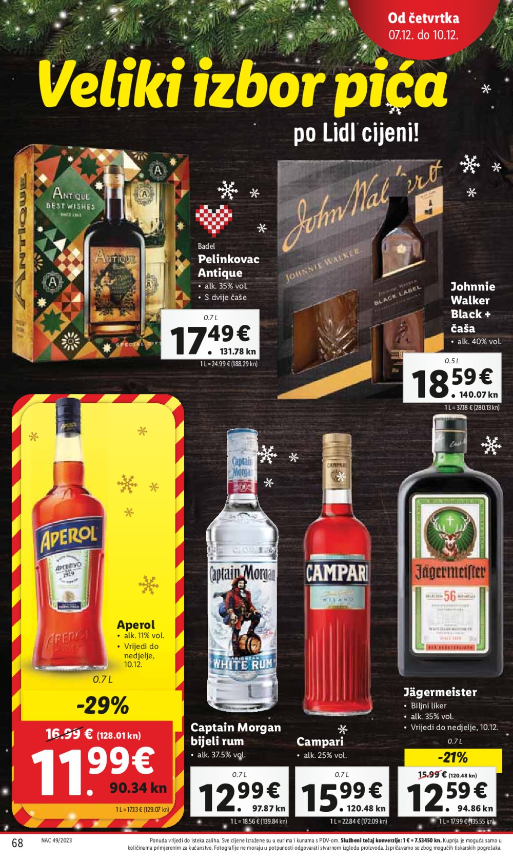 Lidl super ponuda od ponedjeljka 04.12.-10.12.2023.