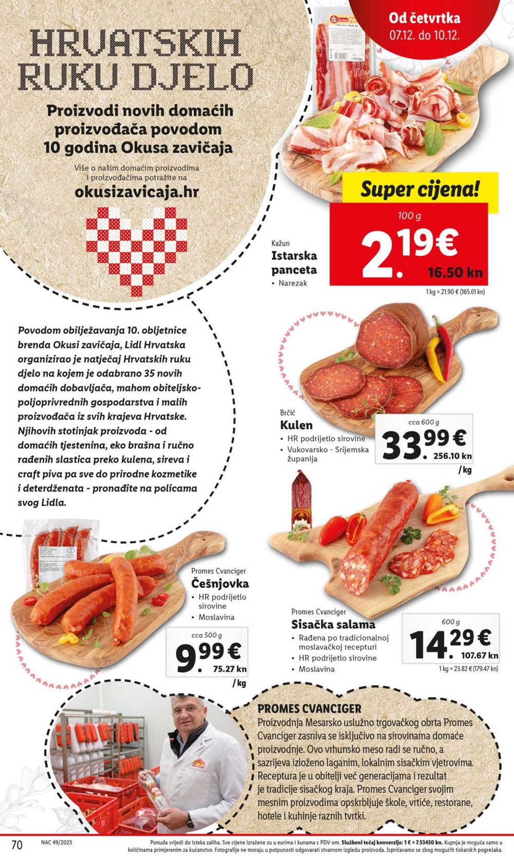 Lidl super ponuda od ponedjeljka 04.12.-10.12.2023.