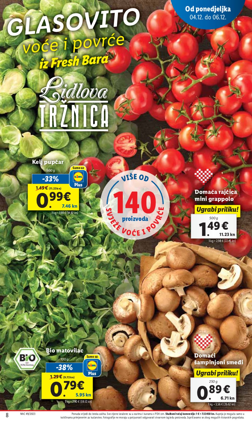 Lidl super ponuda od ponedjeljka 04.12.-10.12.2023.