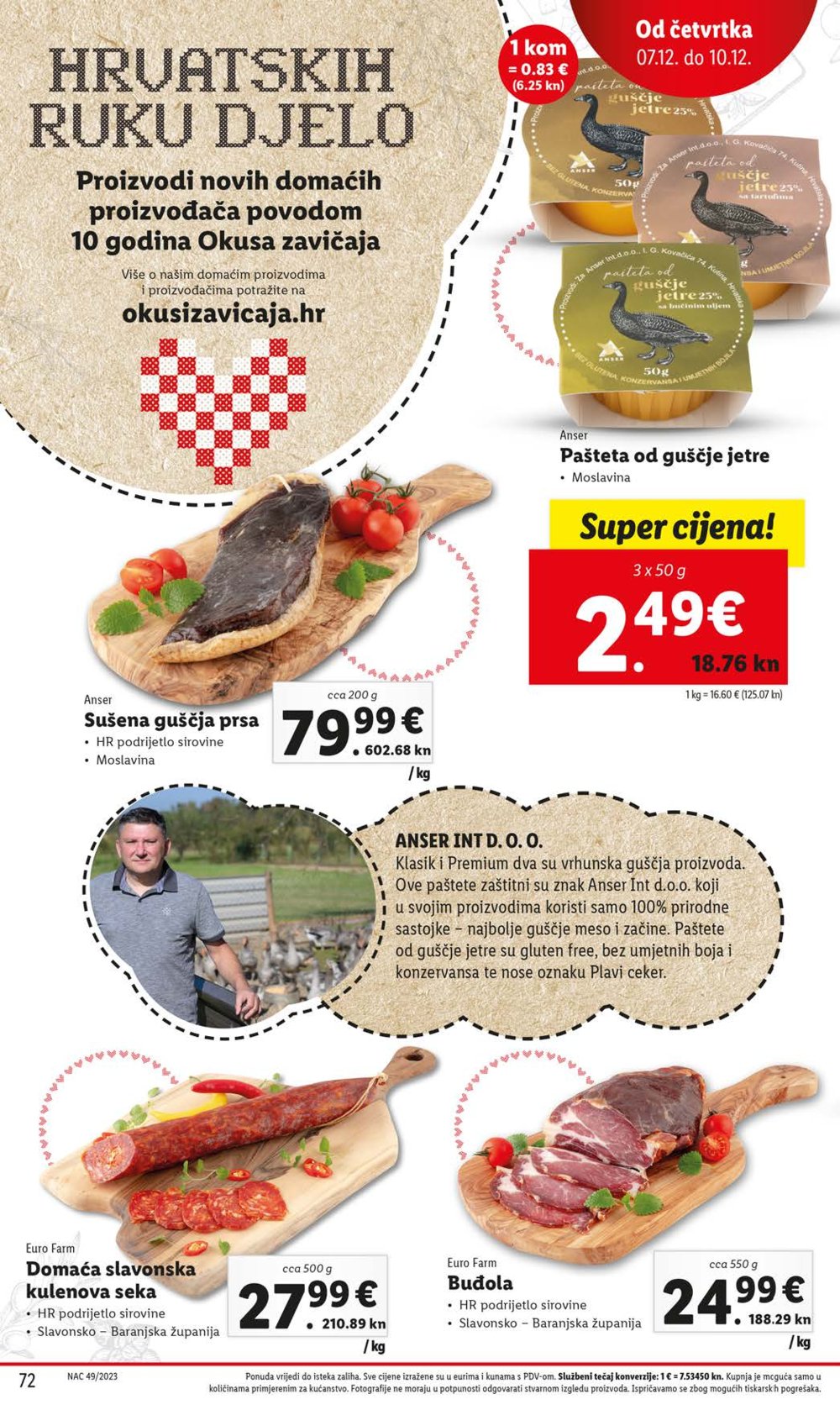 Lidl super ponuda od ponedjeljka 04.12.-10.12.2023.