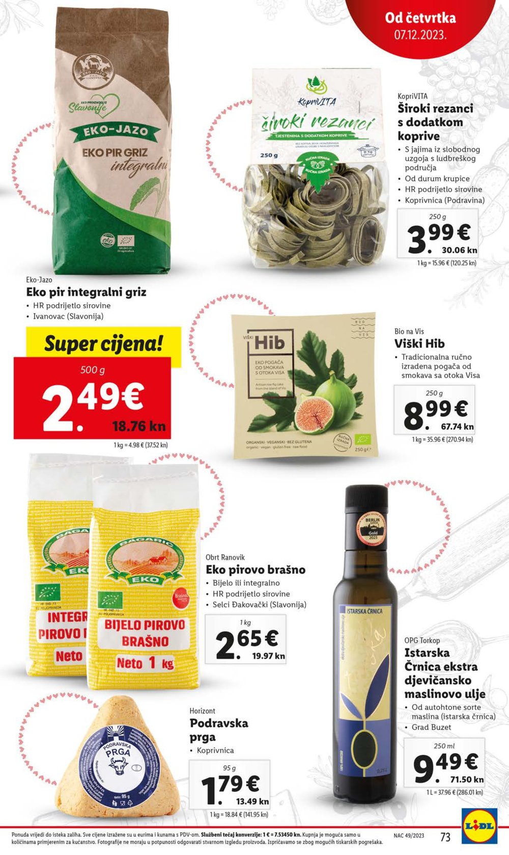 Lidl super ponuda od ponedjeljka 04.12.-10.12.2023.
