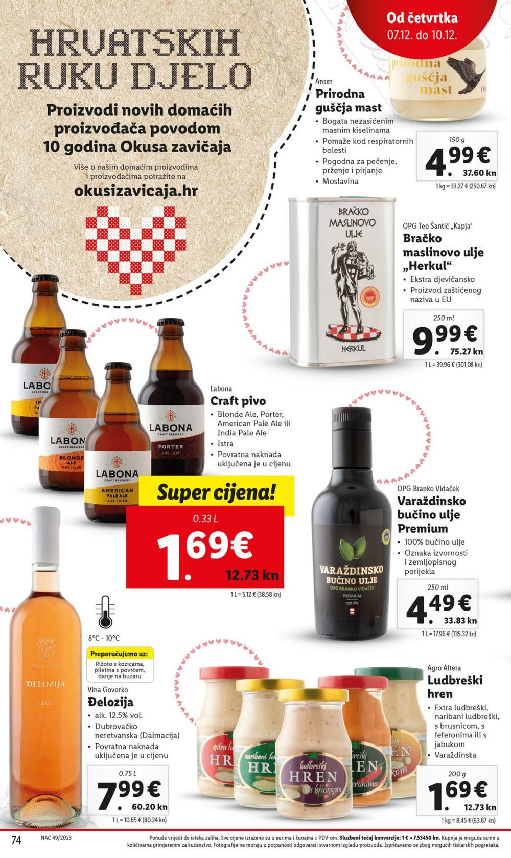Lidl super ponuda od ponedjeljka 04.12.-10.12.2023.