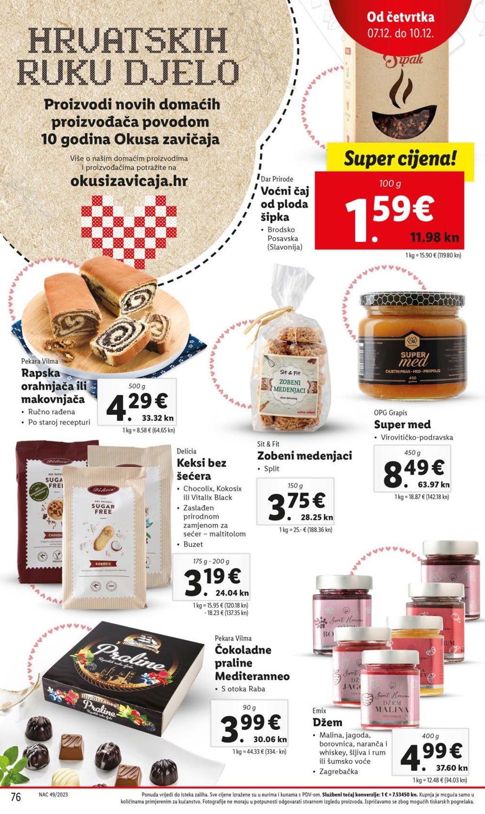 Lidl super ponuda od ponedjeljka 04.12.-10.12.2023.