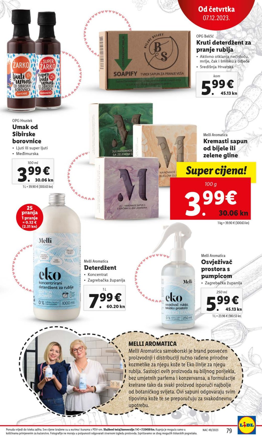 Lidl super ponuda od ponedjeljka 04.12.-10.12.2023.
