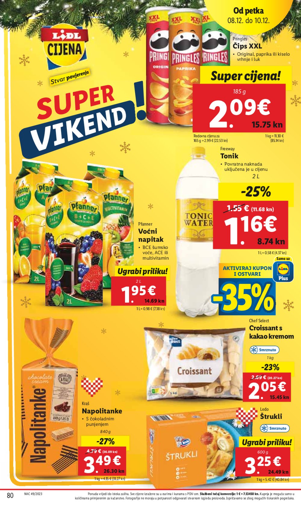 Lidl super ponuda od ponedjeljka 04.12.-10.12.2023.