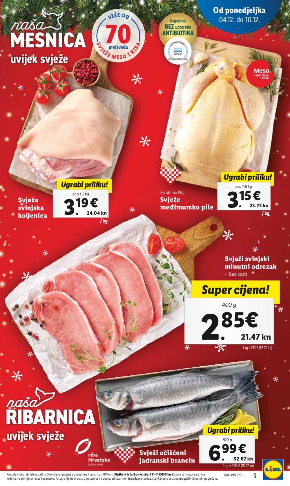 Lidl super ponuda od ponedjeljka 04.12.-10.12.2023.