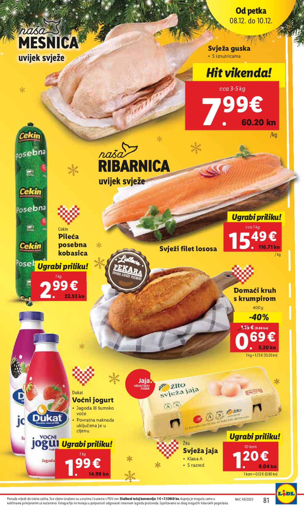 Lidl super ponuda od ponedjeljka 04.12.-10.12.2023.
