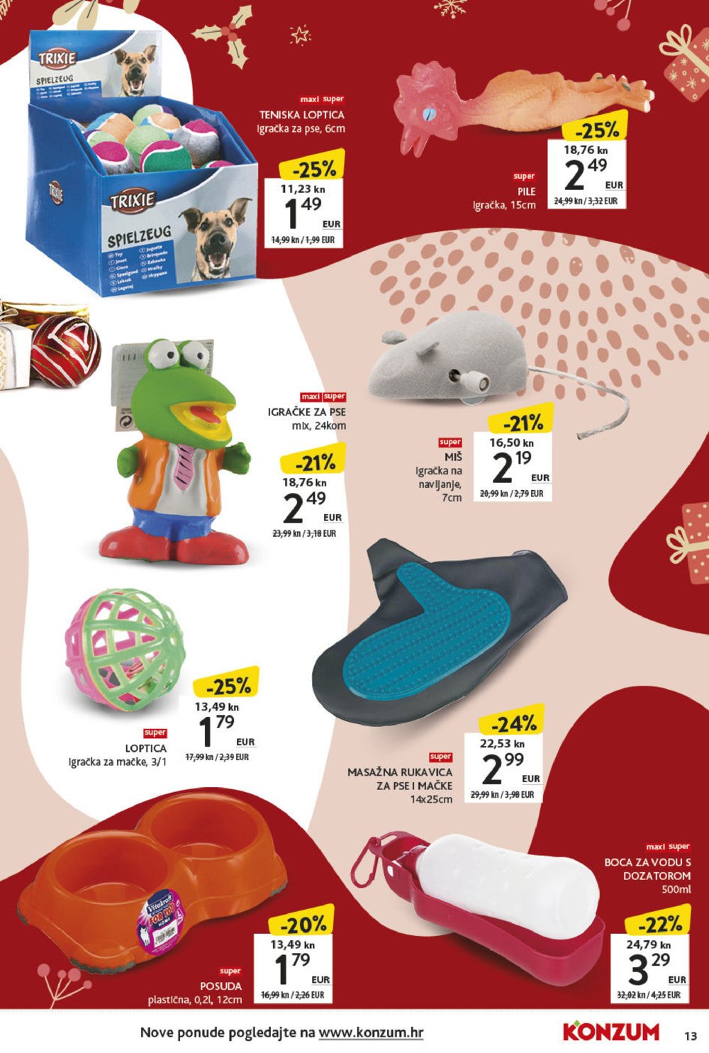 Konzum katalog Kućni ljubimci 04.12.-24.12.2023.