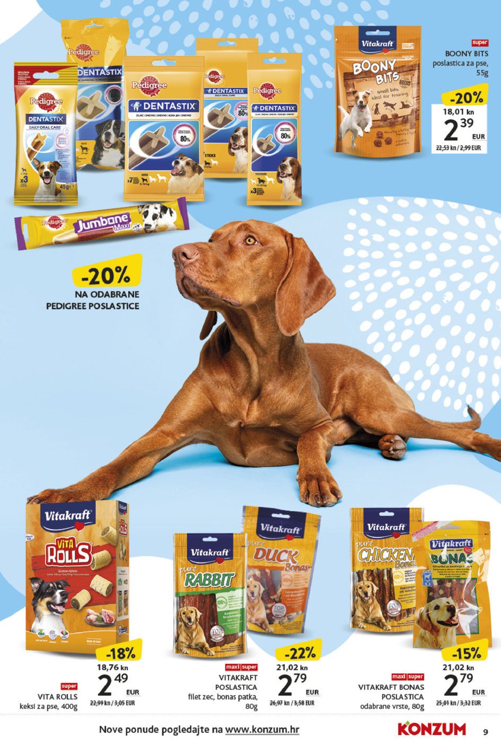 Konzum katalog Kućni ljubimci 04.12.-24.12.2023.