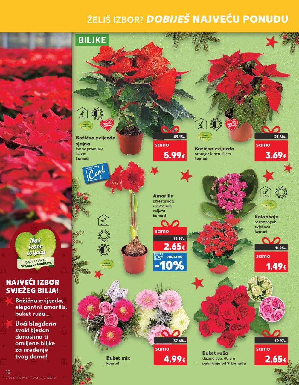 Kaufland katalog Prehrana 06.12.-12.12.2023. Vodice