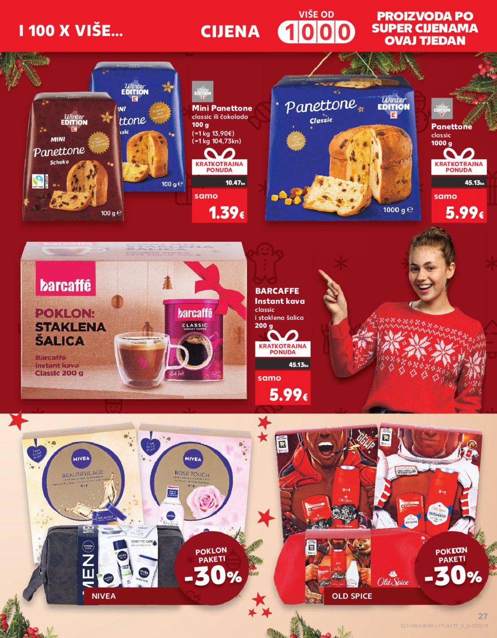 Kaufland katalog Prehrana 06.12.-12.12.2023. Vodice