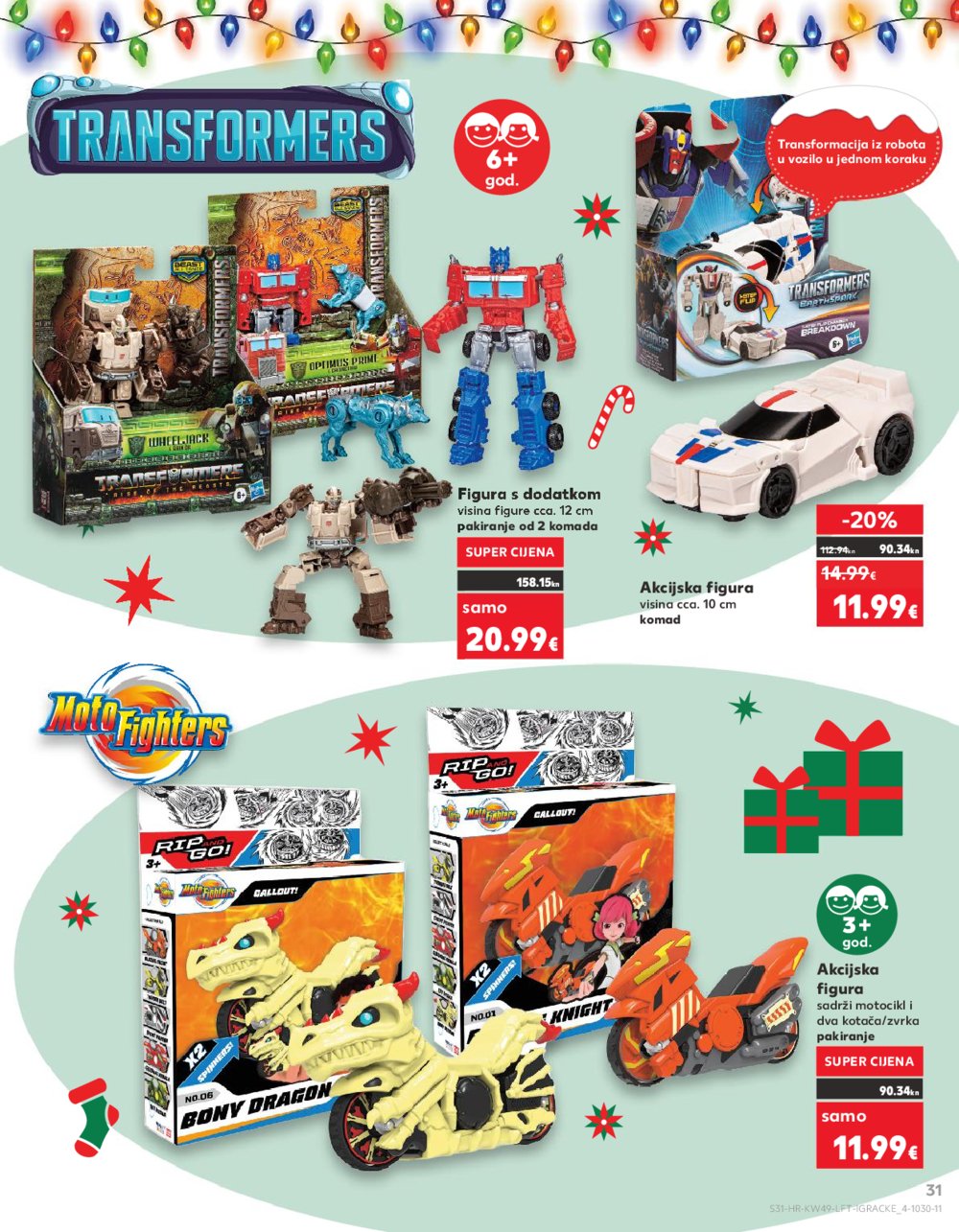 Kaufland katalog Prehrana 06.12.-12.12.2023. Vodice