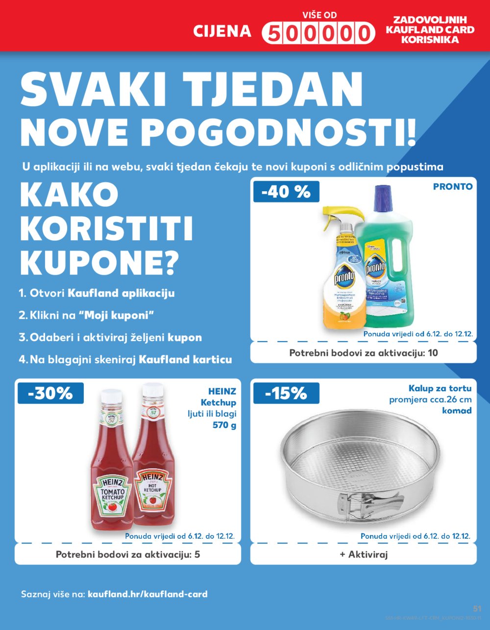 Kaufland katalog Prehrana 06.12.-12.12.2023. Vodice