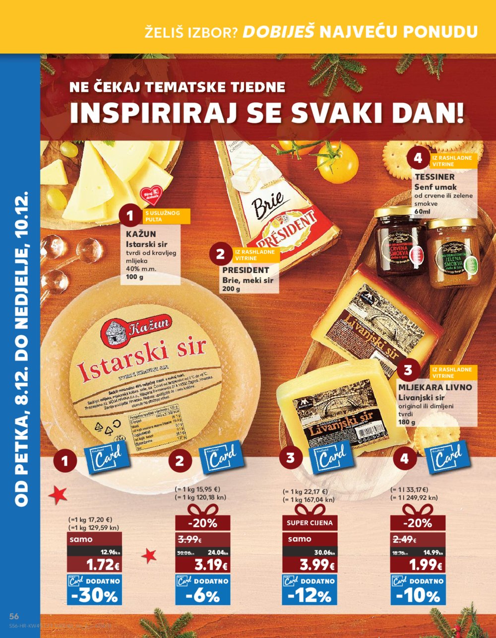 Kaufland katalog Prehrana 06.12.-12.12.2023. Vodice
